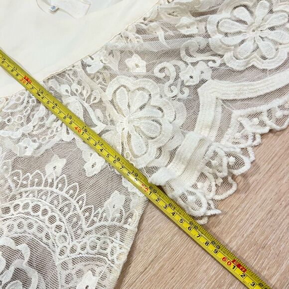 Jen's Pirate Booty x Free People Boho Lace Mini Dress Beach Coverup, Women’s S - Picture 5 of 9